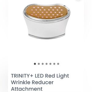 NuFACE TRINITY+ LED Red Light Wrinkle Reducer Attachment NEW Never Used